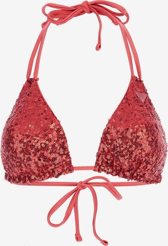 GUESS Triangel Bikinitop in Orange: predná strana