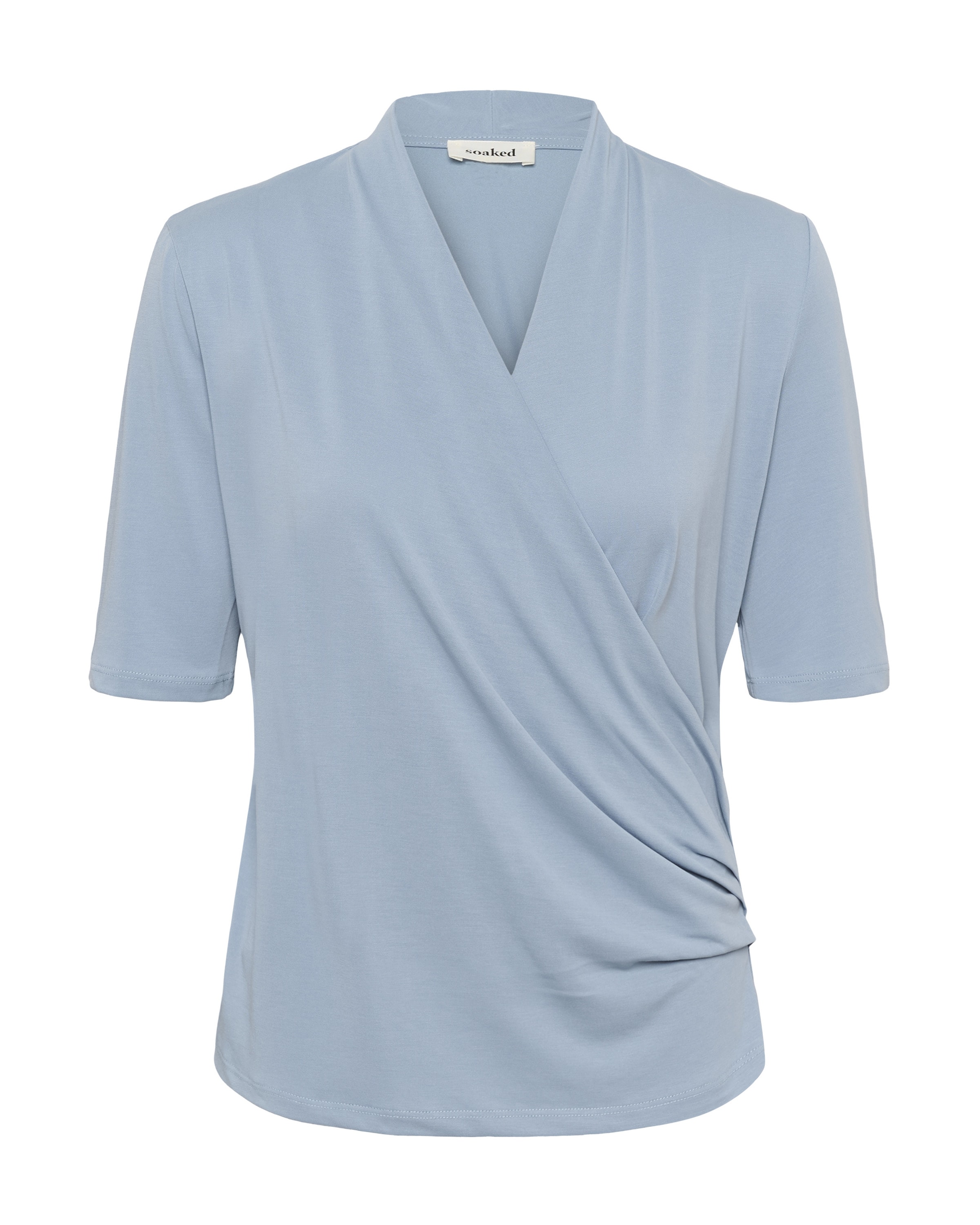 SOAKED IN LUXURY Bluse 'SLColumbine' in Blau: Vorderseite