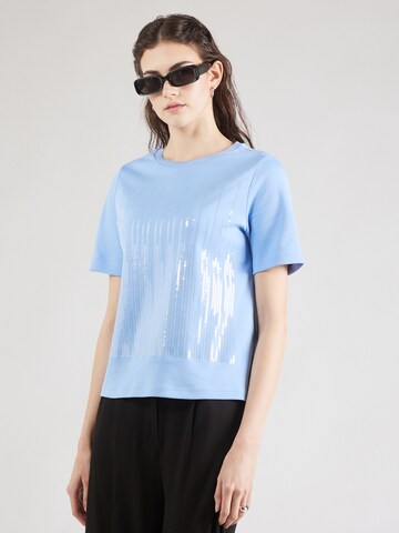 s.Oliver BLACK LABEL T-Shirt in Blau: predná strana