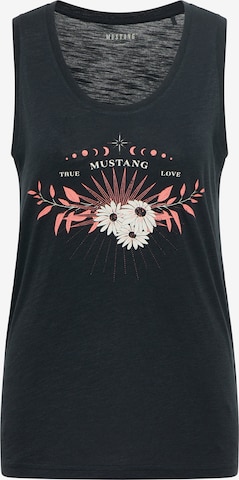 MUSTANG Top in Black: front