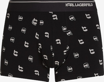 Karl Lagerfeld Bokserishortsit 'Ikon' värissä musta: etupuoli