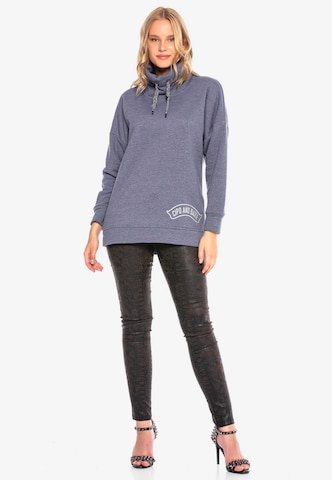 CIPO & BAXX Pullover in Blau