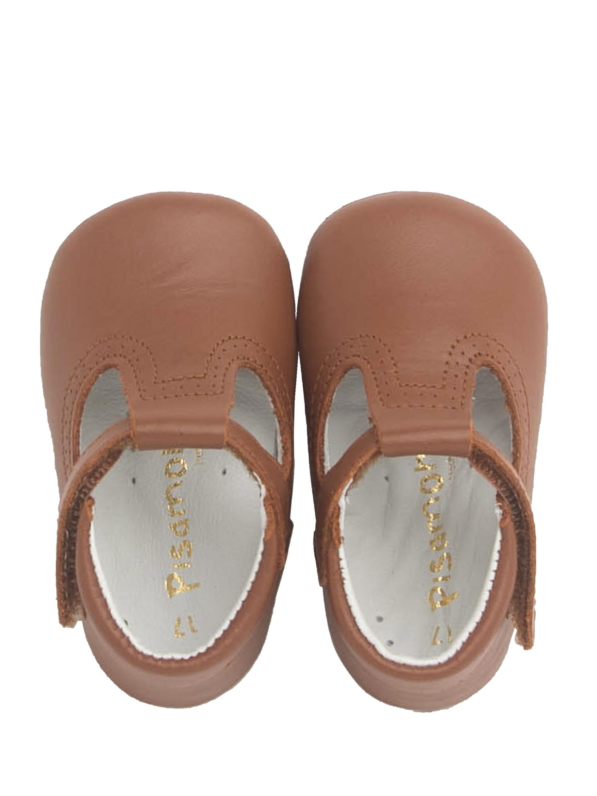 Pisamonas - Zapatos primeros pasos en marrón