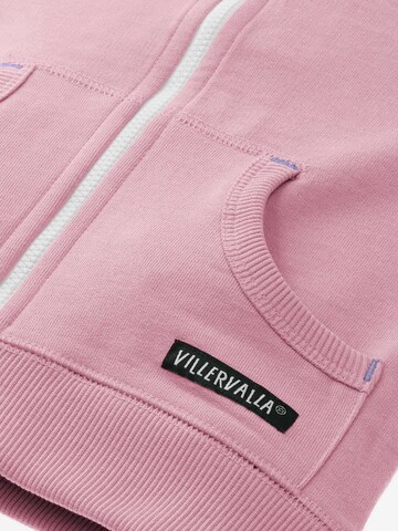 Villervalla Sweatjacke in Pink