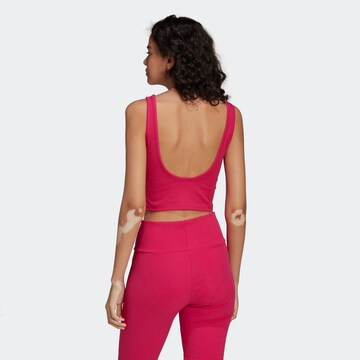 ADIDAS ORIGINALS Top 'Essentials Rib' in Pink