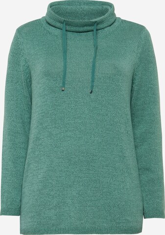 SHEEGO Sweater in Green: front