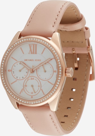 Michael Kors Analogové hodinky 'Janelle' – pink: přední strana