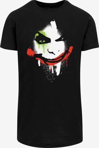 T-Shirt 'DC Comics Batman Arkham City Joker Face' F4NT4STIC en noir : devant