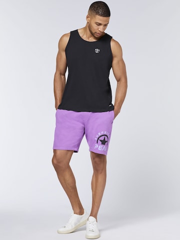 CHIEMSEE Regular Pants in Purple