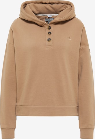 DreiMaster Vintage Sweatshirt in Brown: front