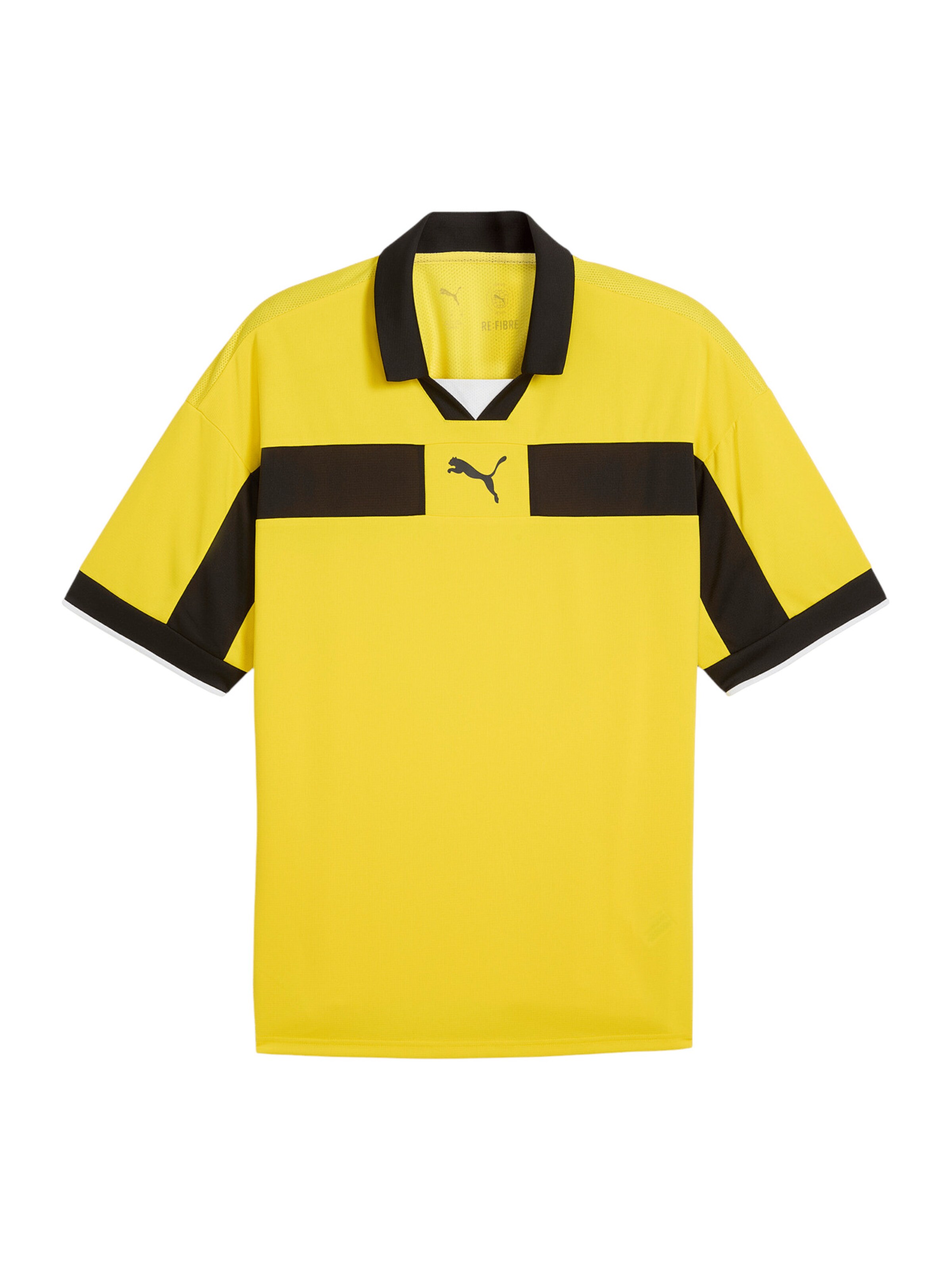 PUMA Performance Shirt 'TeamClassic' in Yellow: front