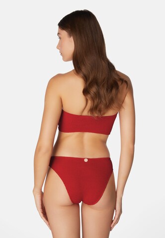 SORBET ISLAND Bandeau Bikini 'Lory' in Rot