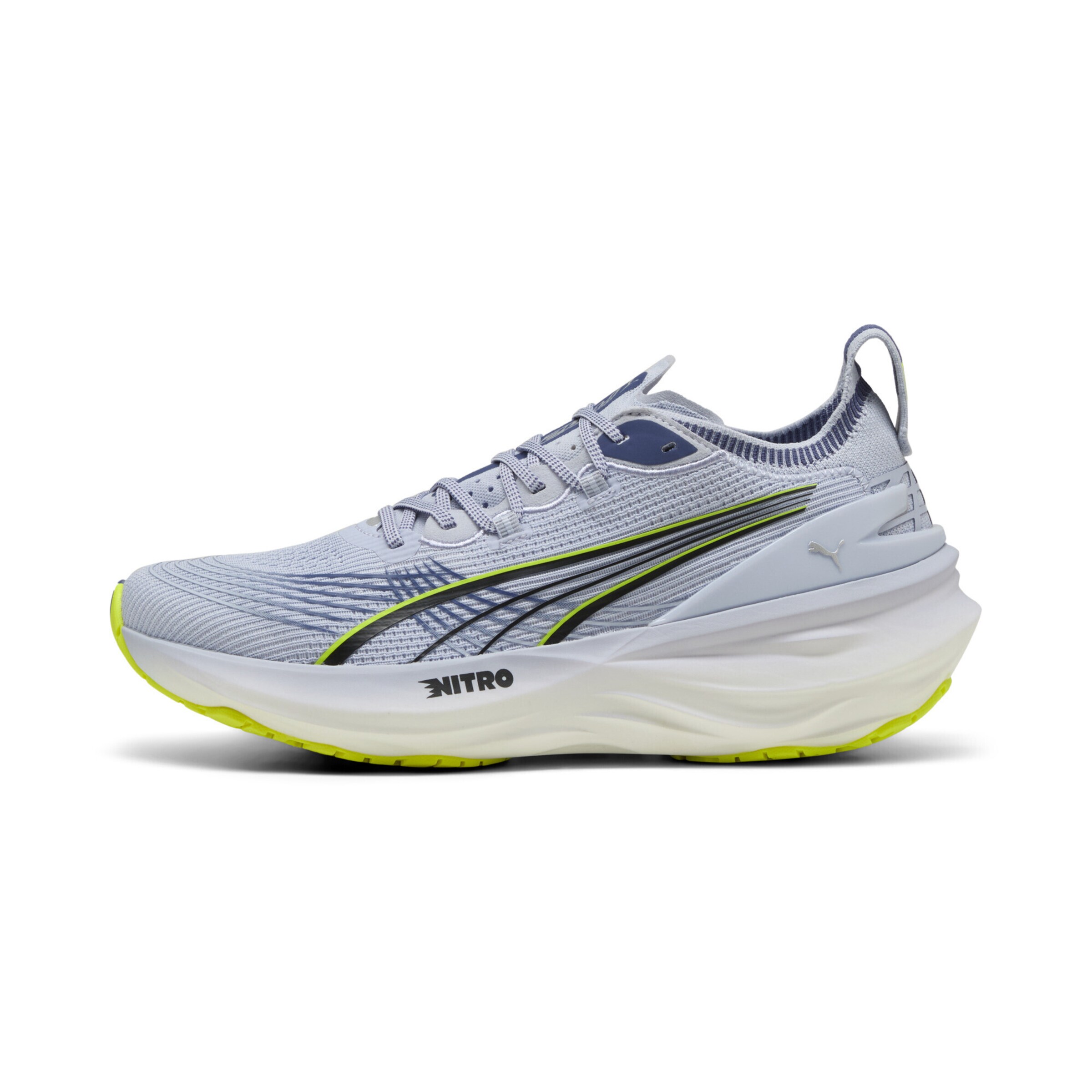 PUMA Running shoe 'ForeverRun Nitro 2' in Navy / Light blue / Neon green / Black, Item view