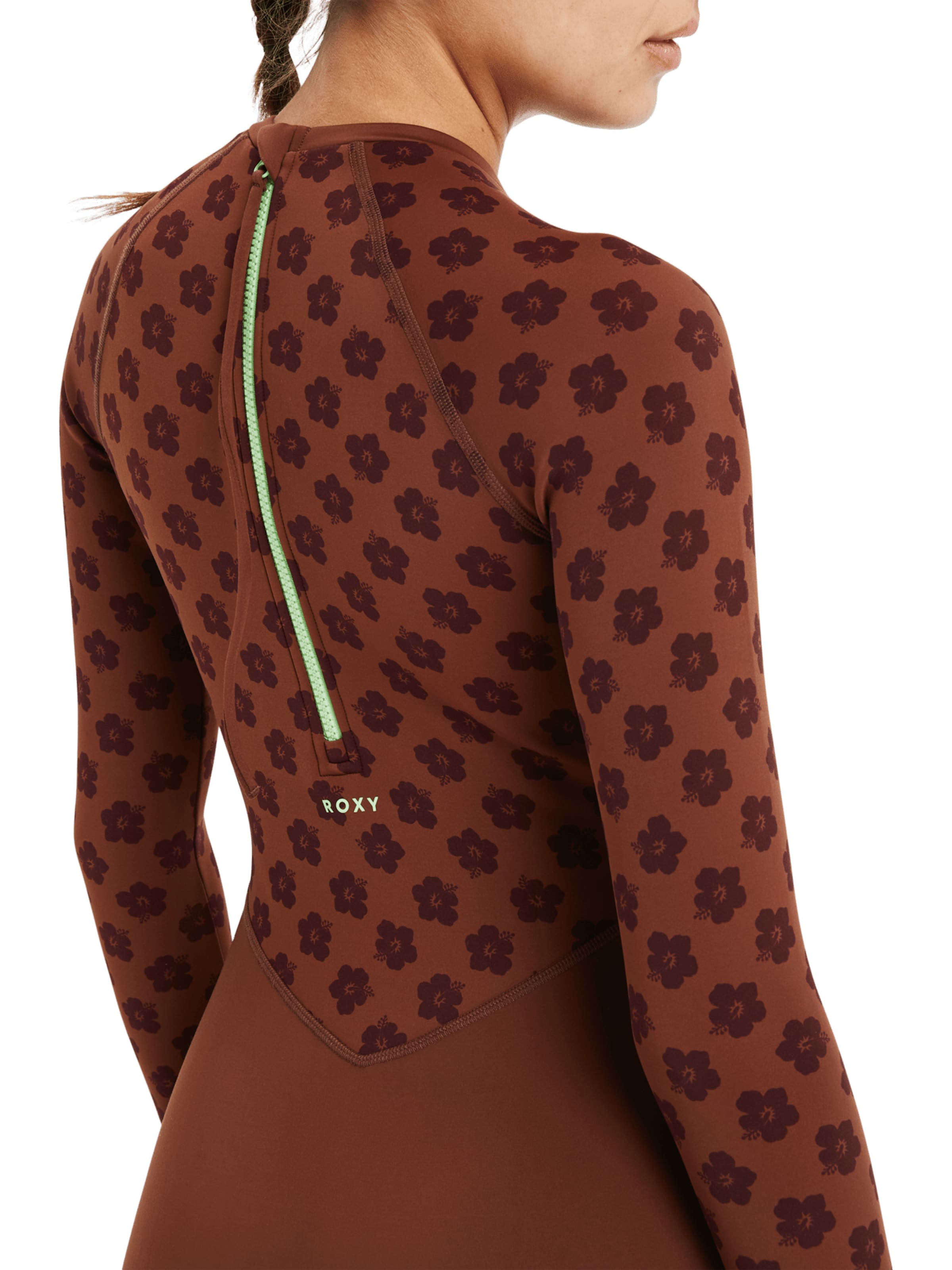 Col haut Maillot de bain 'Pro Wave' ROXY en marron