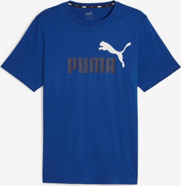 PUMA Performance Shirt 'Essentials' in Blue: front