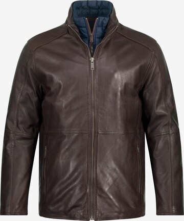 JP1880 Between-Season Jacket in Brown: front