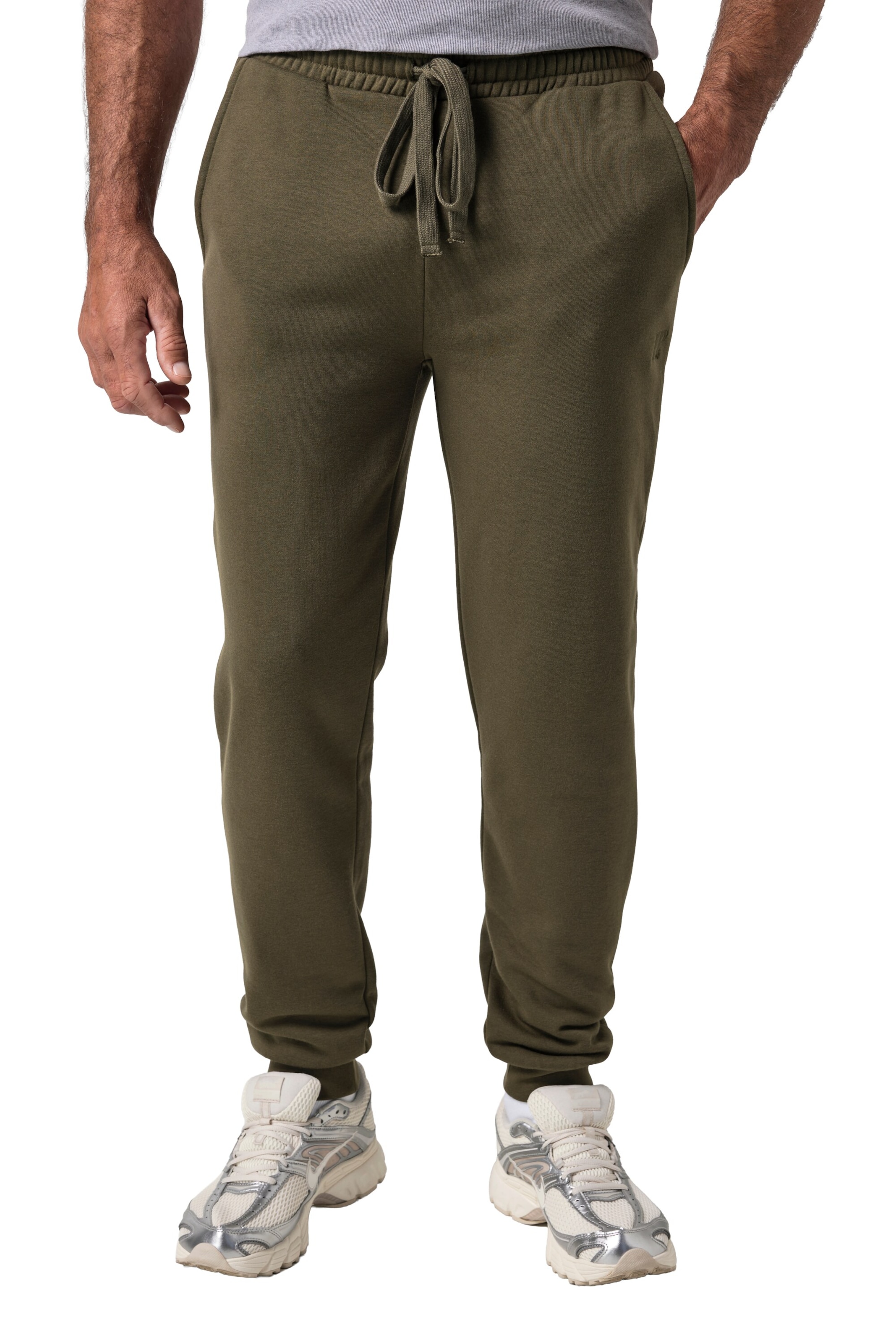 JP1880 Tapered Broek in Groen: voorkant