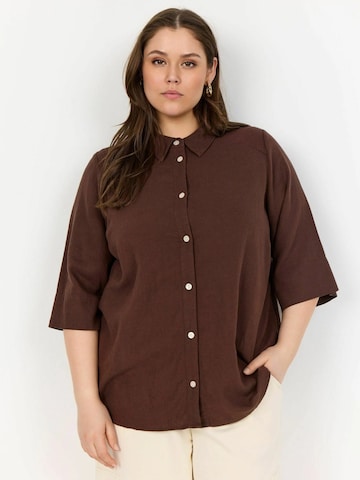 Wasabi Concept Bluse 'Corinna 15' in Braun: Vorderseite