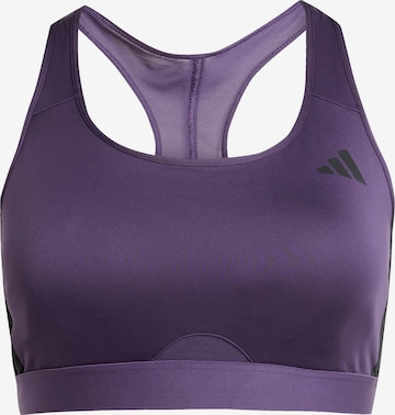 ADIDAS PERFORMANCEBustier Sportski grudnjak 'PWRCT' - ljubičasta boja: prednji dio