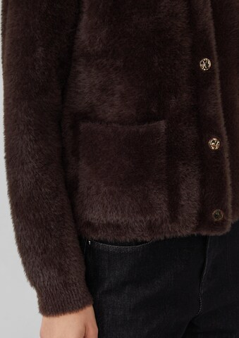 s.Oliver Knit Cardigan in Brown