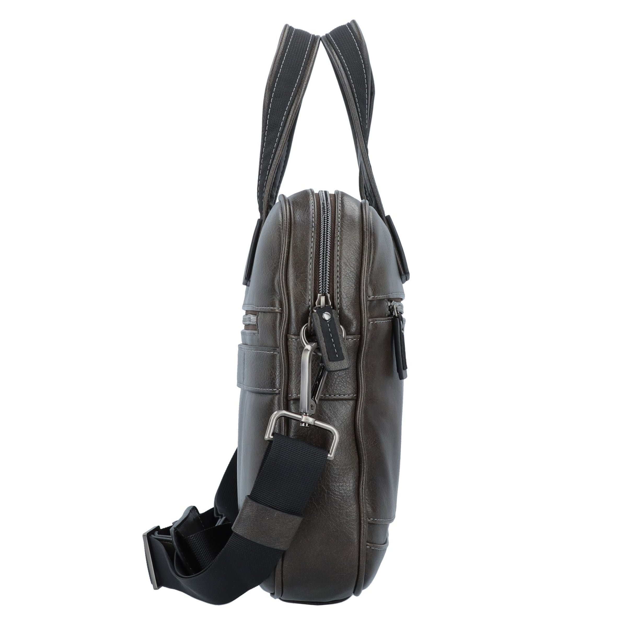 Picard Document Bag 'Breakers' in Grey