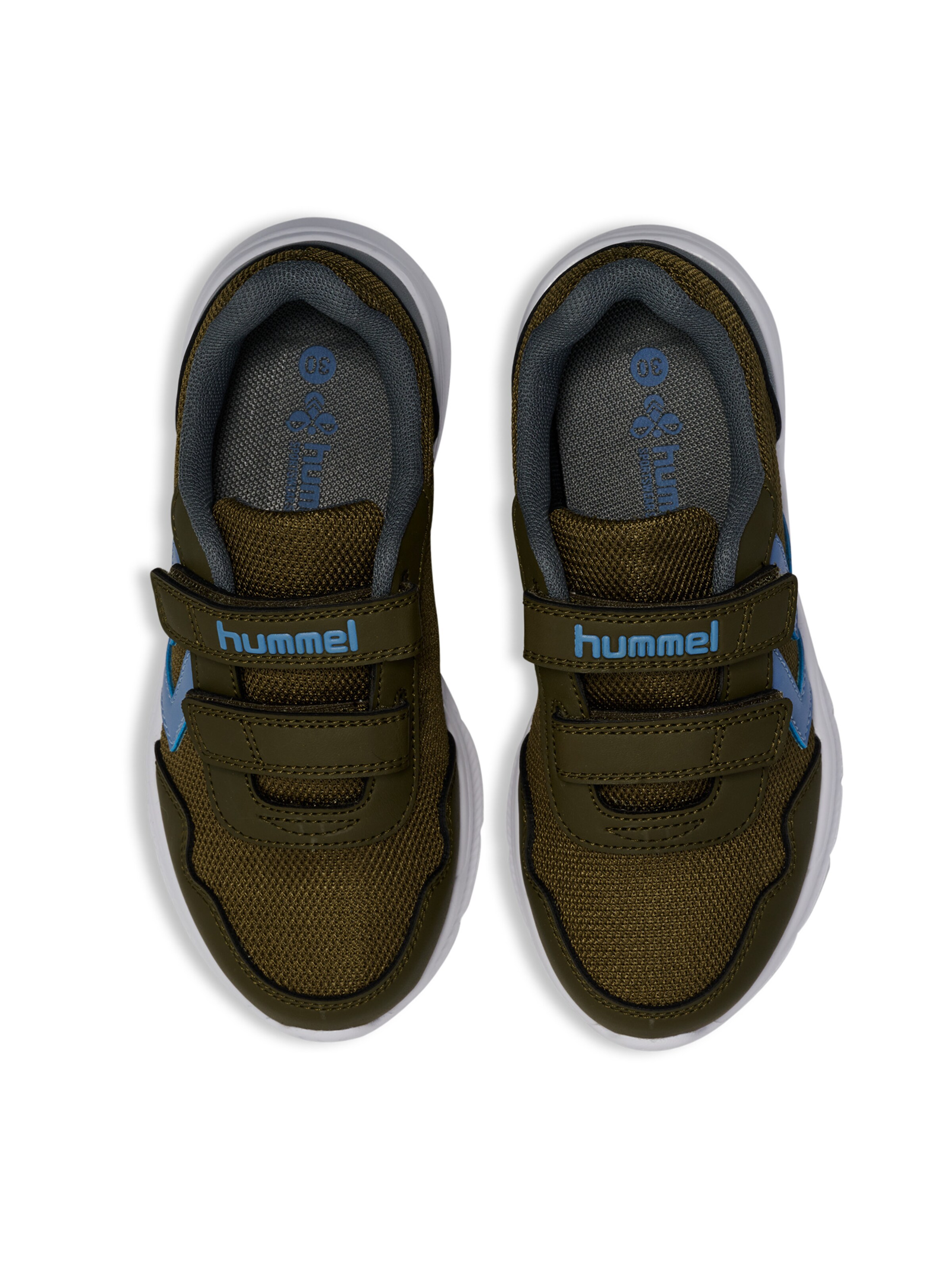 Baskets Hummel en vert