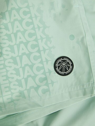 Jack & Jones Junior Zwemshorts in Groen