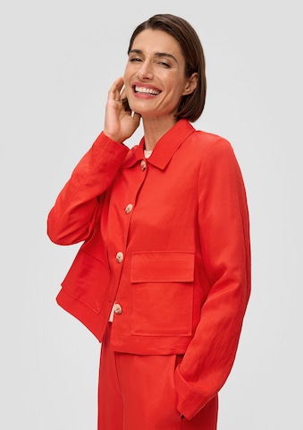 s.Oliver BLACK LABEL Jacke in Rot: predná strana