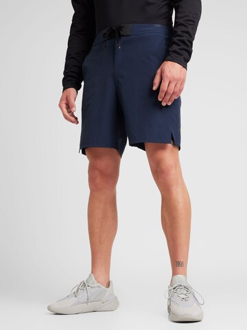 On Regular Sports trousers in Blue: front