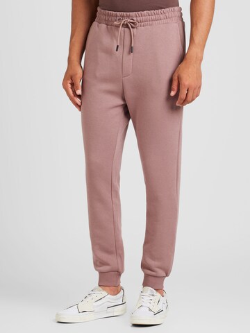 JACK & JONES Tapered Trousers 'JPSTGORDON JJBRADLEY' in Purple: front