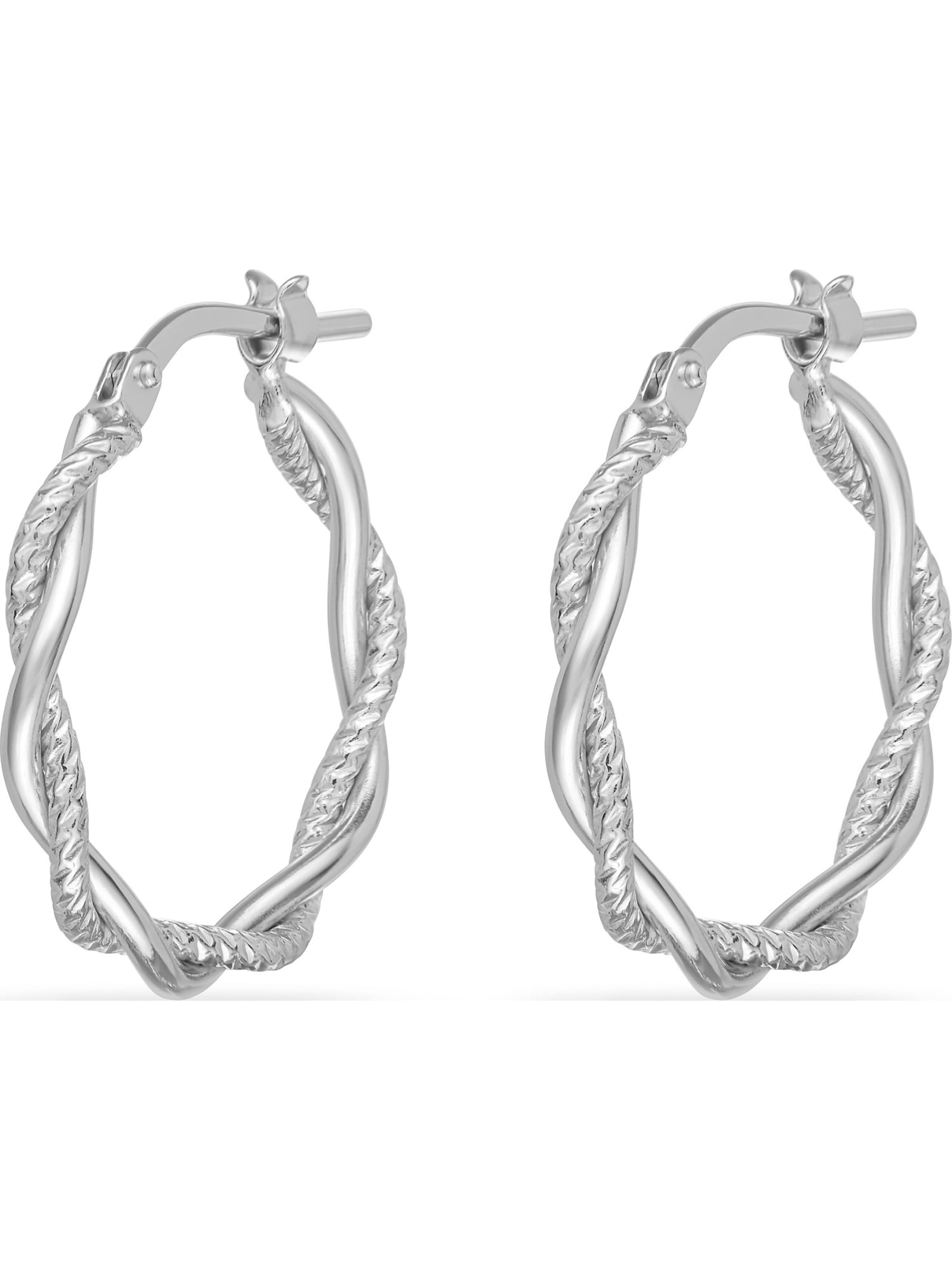 FAVS Ohrringe in Silber: Vorderseite