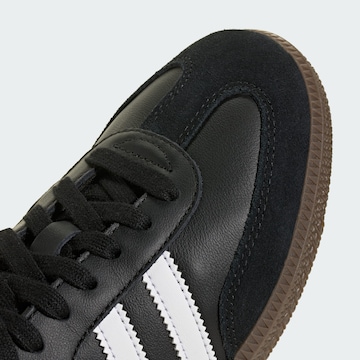 ADIDAS ORIGINALSNatikače s potpeticom 'Samba' - crna boja