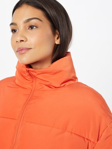 LENI KLUM x ABOUT YOU Winter Jacket 'Lilli' in Orange