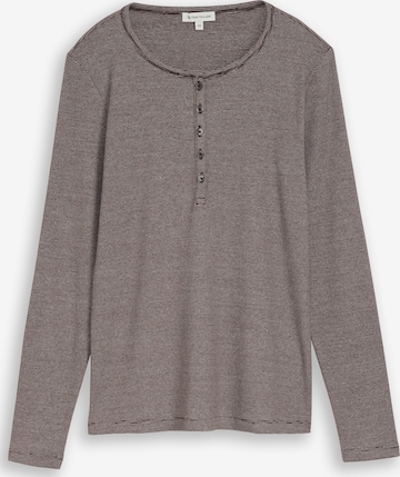 TOM TAILOR Shirt in Braun: Vorderseite
