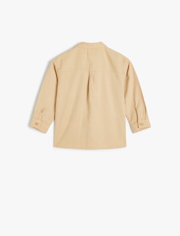 Koton Comfort fit Button up shirt in Beige