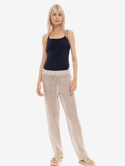 Pink Label Vestido de verão 'BEACHWEAR PANTS SAND' em 36 em bege, Vista do artigo