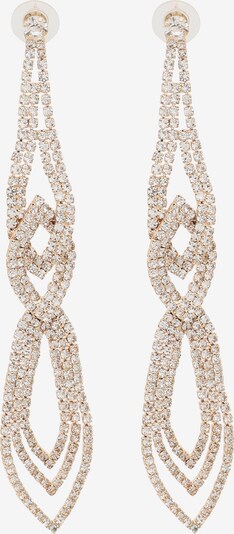 SOHI Earrings 'Wayan' in Gold / Transparent, Item view