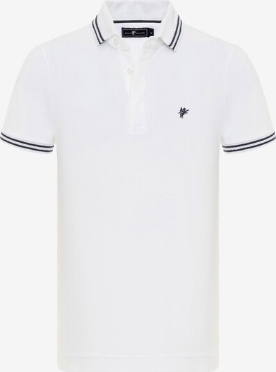 DENIM CULTURE Koszulka 'ALISTAIR' w kolorze niebieski / białym, Podgląd produktu