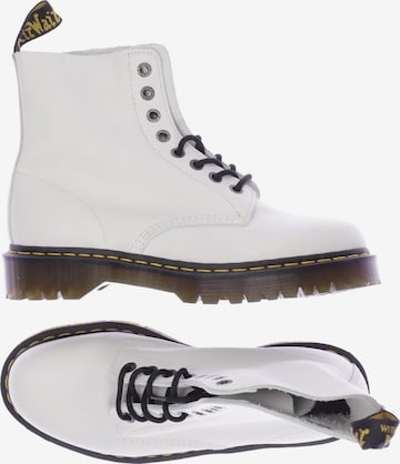Dr. Martens Anke & Mid-Calf Boots in 45 in White: front