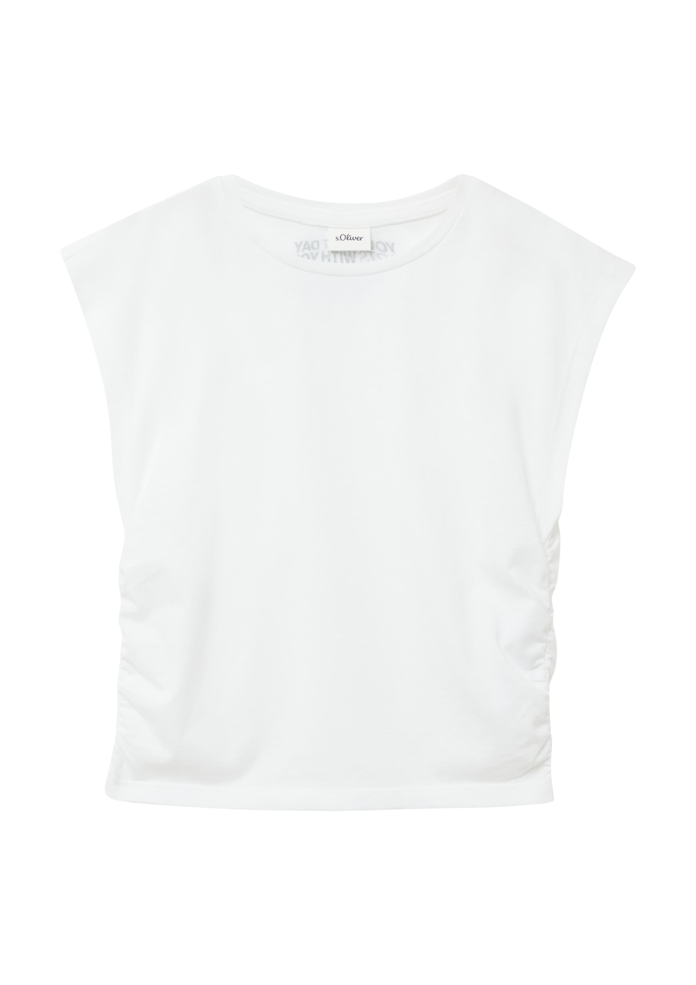 s.Oliver Shirt in Weiß: Vorderseite