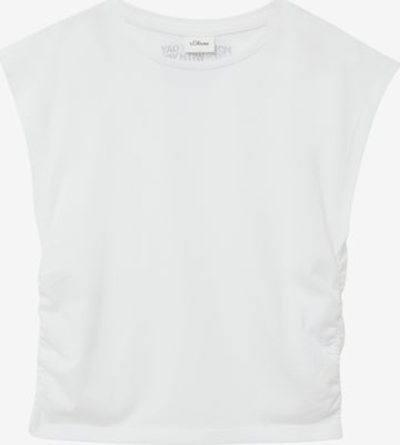 s.Oliver Shirt in Weiß: Vorderseite