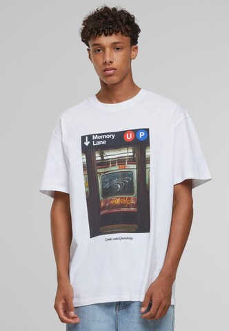 MT Upscale Shirt 'Memory Lane' in Weiß