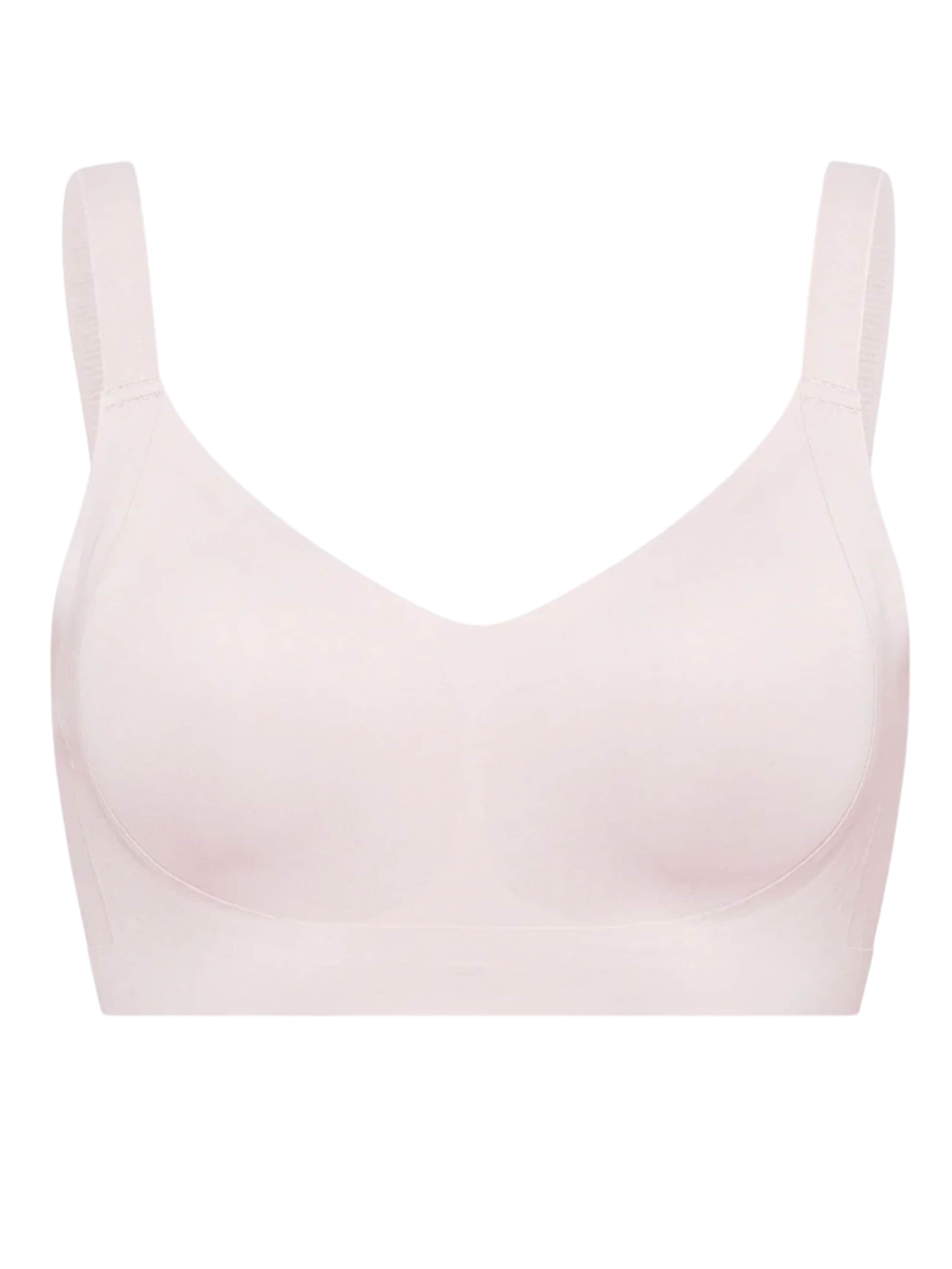 cfab by creamy fabrics Push-up Bra 'Seamless Compact Push-Up BH' in Pink