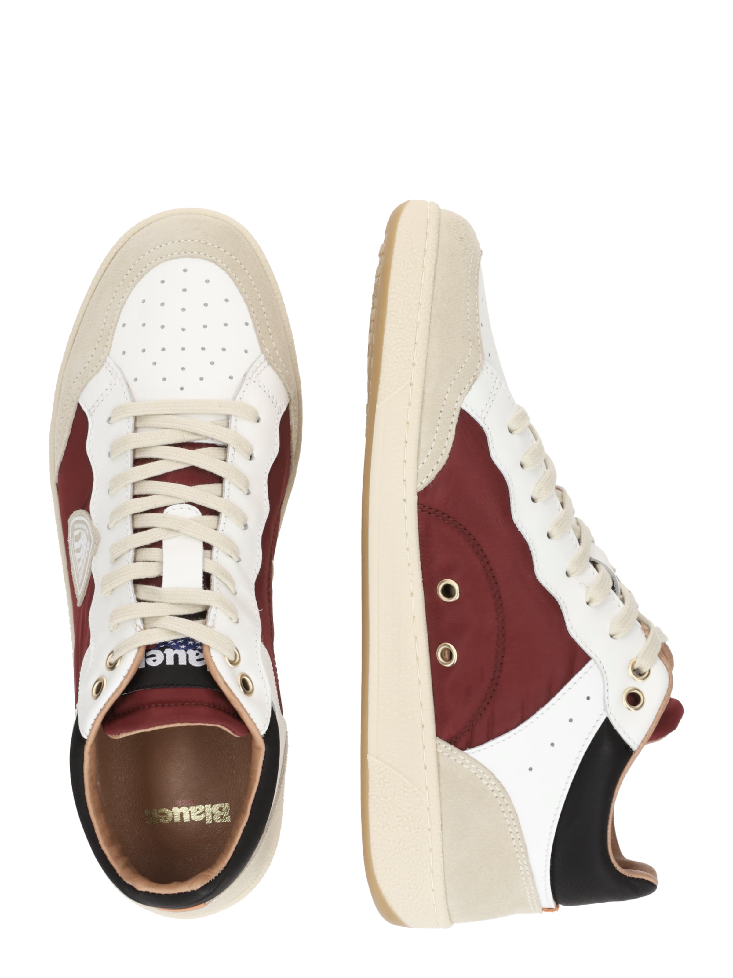 Blauer.USA Rövid szárú sportcipők - piros: oldalt