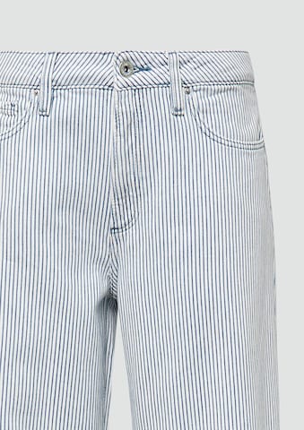 Wide Leg Jean 'Catie' QS en beige