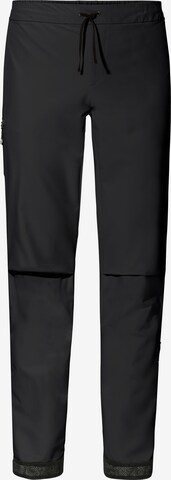 VAUDE Regular Outdoor Pants 'Comyou' in Black: front