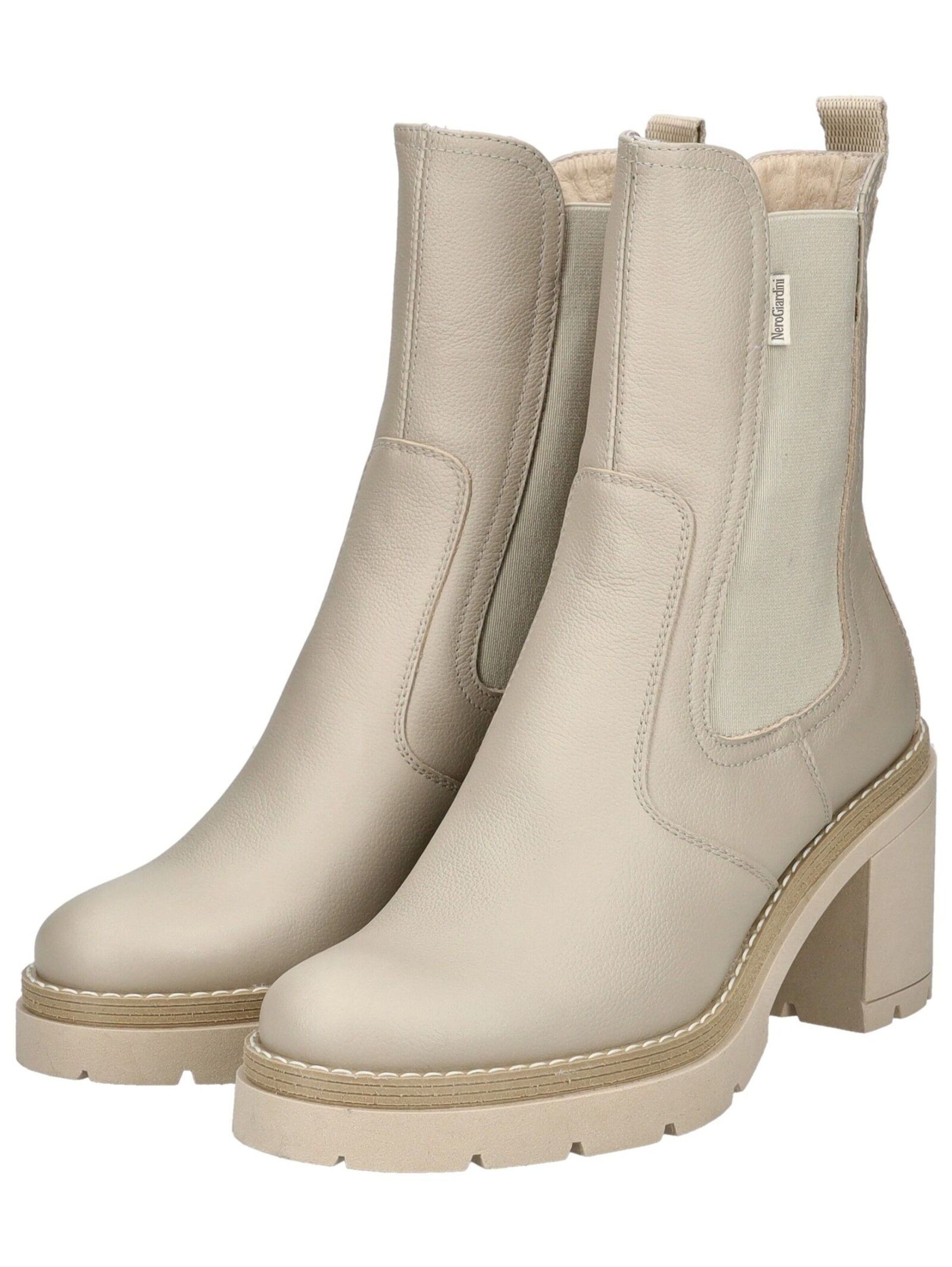 Nero Giardini Chelsea boots in Beige