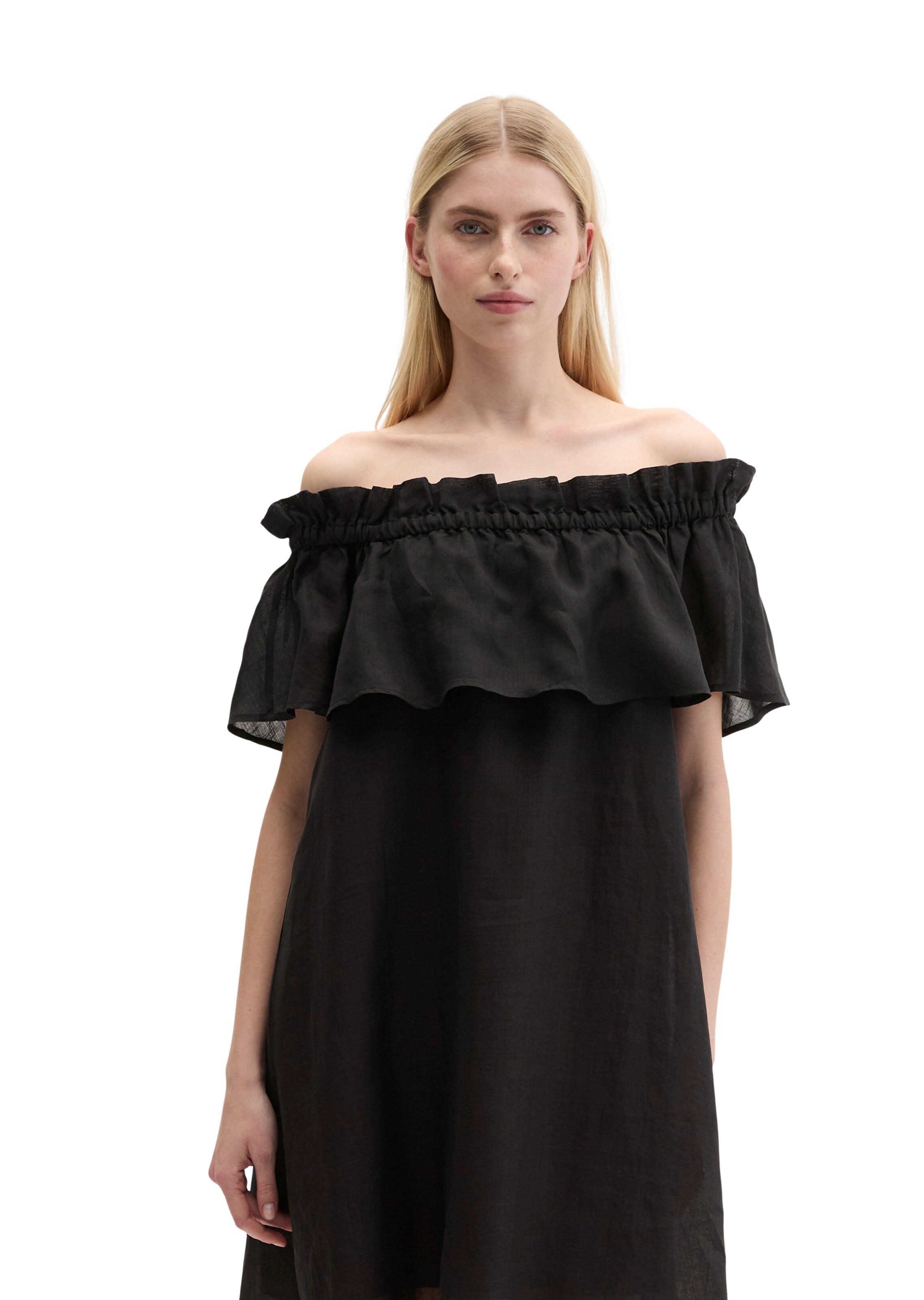Marc O'Polo Kleid in Schwarz: Vorderseite