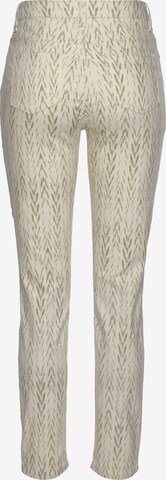 LASCANA Slimfit Hose in Beige