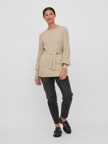 VILA Sweater in Beige